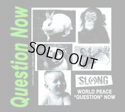 画像1: SLANG / World Peace"Question"Now (cd) Straight up