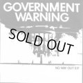 GOVERNMENT WARNING / No Way Out (7ep) No way