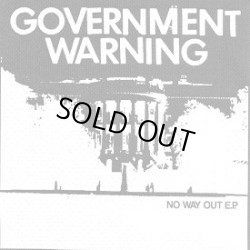 画像1: GOVERNMENT WARNING / No Way Out (7ep) No way