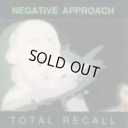 画像1: NEGATIVE APPROACH / Total recall (cd) Touch and go