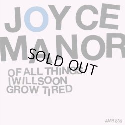画像1: JOYCE MANOR / Of all things i will soon grow tired (cd) Asia man
