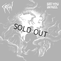 画像1: CROW, SEE YOU IN HELL / split (7ep) Insane society 
