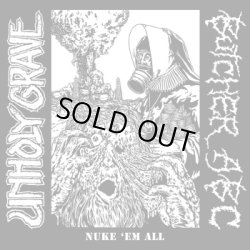 画像1: UNHOLY GRAVE, BUTCHER ABC / Nuke'em all -split- (cd) Grind freaks/Obliteration