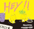 MosomosO, COLOR ME BLOOD RED / split -Hey!!- (cd) 男道 Dan -doh