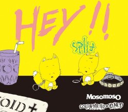 画像1: MosomosO, COLOR ME BLOOD RED / split -Hey!!- (cd) 男道 Dan -doh
