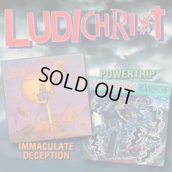 画像1: LUDICHRIST / Immaculate deception & Power trip (2cd) Dead city 