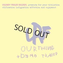 画像1: LRF / Our thing + demo tracks (cd)  Villainy prison