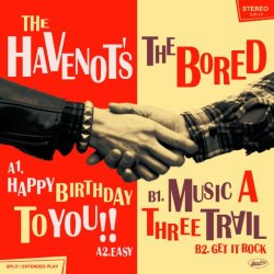 画像1: HAVENOT'S, BORED / split (7ep+cd) Star jets 