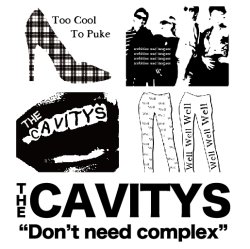 画像1: THE CAVITYS / Don't need complex (cd) I hate smoke