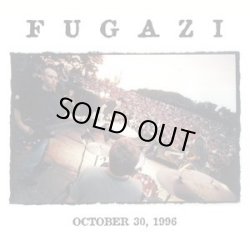 画像1: FUGAZI / 10/30/96 Sapporo,Japan counter action (cd) 