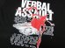 画像2: VERBAL ASSAULT / Never stop (t-shirt)   (2)