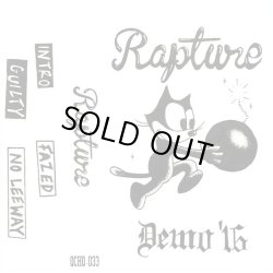 画像1: RAPTURE / Demo '16 (tape) Quality control hq 