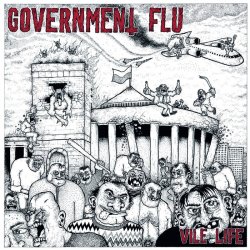 画像1: GOVERNMENT FLU / Vile life (Lp) Refuse 
