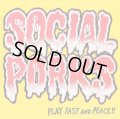 SOCIAL PORKS / Play fast and peace!! (Lp) Blurred