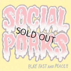 画像1: SOCIAL PORKS / Play fast and peace!! (Lp) Blurred