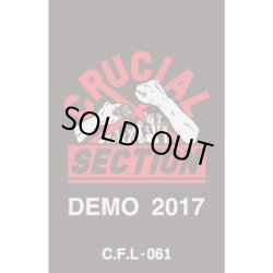 画像1: CRUCIAL SECTION / Demo 2017 (tape) Crew for life 