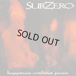 画像1: SUBZERO / Happiness without peace (cd) Too damn hype 