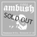 AMBUSH / Progrression of evil discography 12'-18' (cd) Why