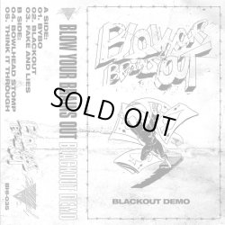 画像1: BLOW YOUR BRAINS OUT / Black out (tape) Bowl head inc.