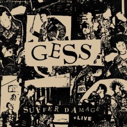 画像1: GESS / Suffer damage + live (Lp+cd) F.o.a.d 