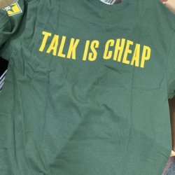 画像2: BOLD / Talk is rev green (t-shirt) 