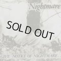 Nightmare / Give notice of nightmare (Lp) Farewell 