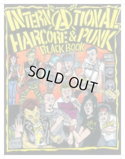 画像1:   INTERNATIONAL HARDCORE & PUNK Black book zine (book) 