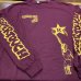 画像1: SUPERTOUCH / Searchin' for the light maroon (long sleeve shirt) Revelation    (1)