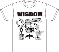 画像2: WDsounds x WACK WACK / Wisdom (t-shirt) WDsounds