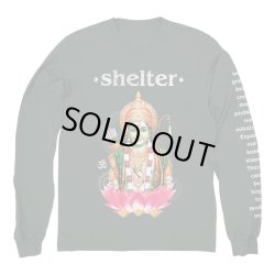 画像1: SHELTER / Message forest green (long sleeve shirt) End hits