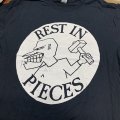   REST IN PIECES / Hammer black (t-shirt)    