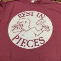   REST IN PIECES / Hammer burgundy (t-shirt)   