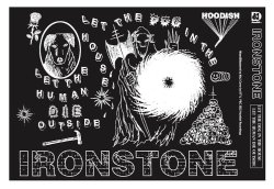 画像1:     IRONSTONE / Let the dog in the house , let the human die outside (tape) Hoodish  