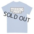 TURNING POINT / Block letters blue (t-shirt) Revelation