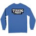 画像1: TURNING POINT / Block letters blue (long sleeve shirt) Revelation (1)