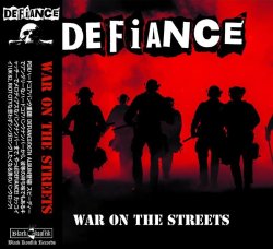 画像1: DEFIANCE / War on the streets (cd) Black konflik 