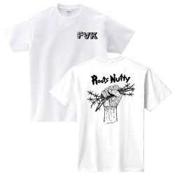 画像1: FVK / Roots nutty white (t-shirt)  
