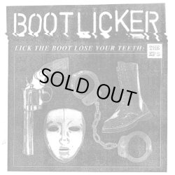 画像1: BOOTLICKER / Lick the boot, lose your teeth (LP) Neon taste 