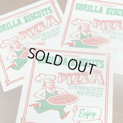 画像2:  GORILLA BISCUITS / Pizza box (sticker) Revelation  