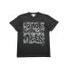 画像1: BLACK GANION, ORdER / Split sumi (t-shirt)   (1)
