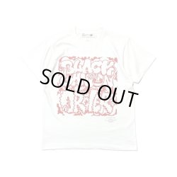 画像1: BLACK GANION, ORdER / Split white (t-shirt)  