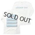 LOCKIN' OUT / Block lock white (long sleeve shirt) Lockin' out  