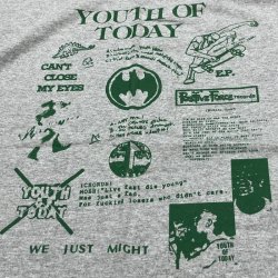 画像2: YOUTH OF TODAY / Three question trivia (t-shirt) Revelation 