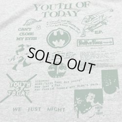 画像2: YOUTH OF TODAY / Three question trivia (t-shirt) Revelation 