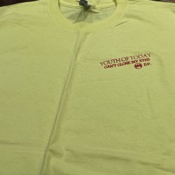 画像1: YOUTH OF TODAY / Can't close my eyes meets batman (t-shirt) Revelation 