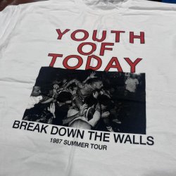 画像1: YOUTH OF TODAY / 1987 Summer tour (t-shirt) Revelation  