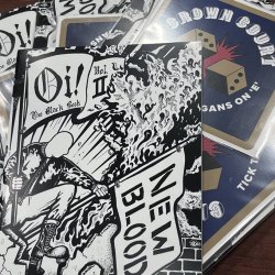 画像1:  Oi! The Black book vol.2 (zine+flexi) 