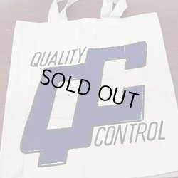 画像4: QUALITY CONTROL LP SIZED CANVAS SHOPPER (tote bag) Quality control hq 