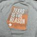 画像1:  TEXAS IS THE REASON / Logo -heather grey- (crew sweatshirt) Revelation    (1)
