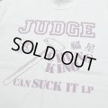 JUDGE / Chung king can suck it -white- (t-shirt) Revelation 